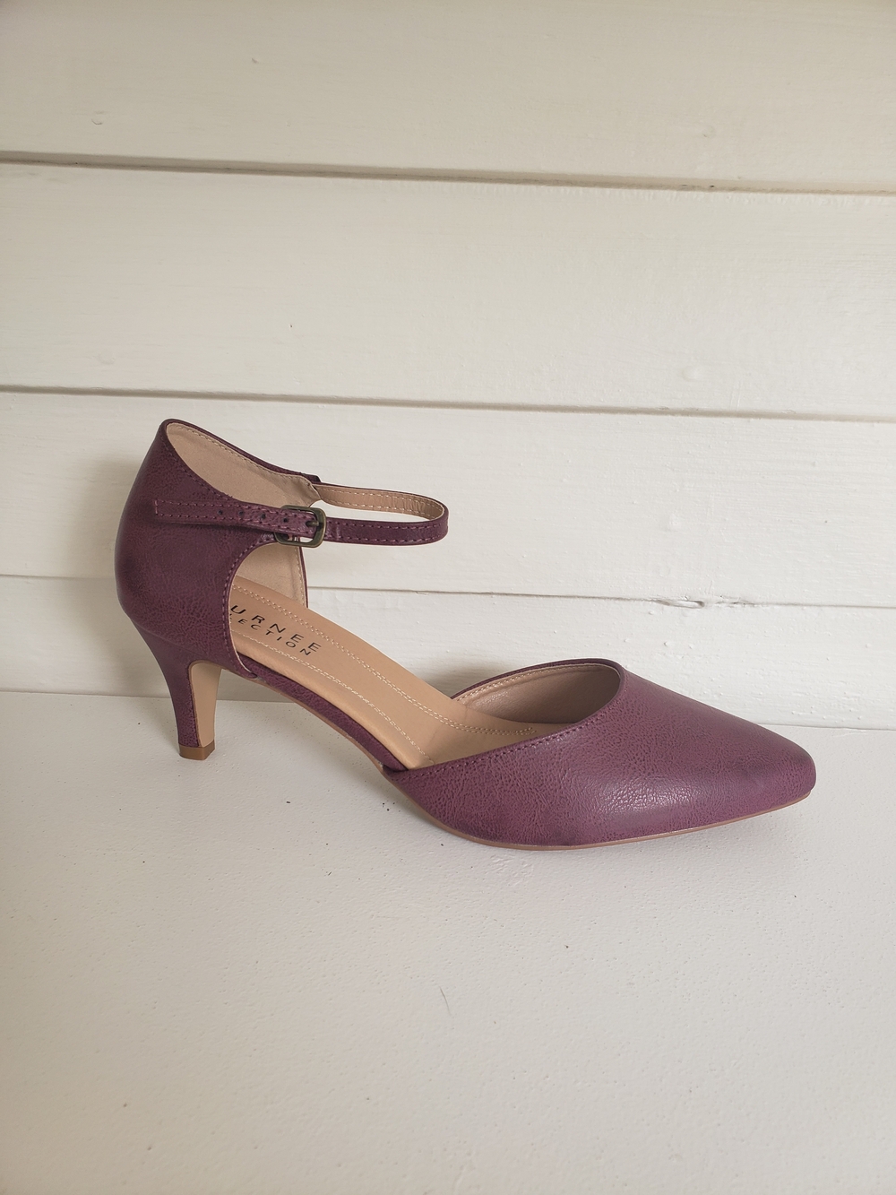 Journee Collection Bettie D'Orsay Women's Ankle-Strap Pointed Toe Pump Size 12